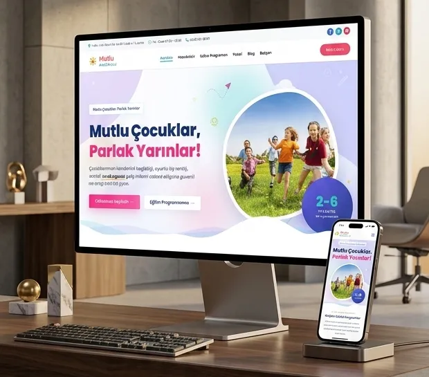 Anaokulu Ve Kreş Scripti - Hazır Web Sitesi Tasarımı